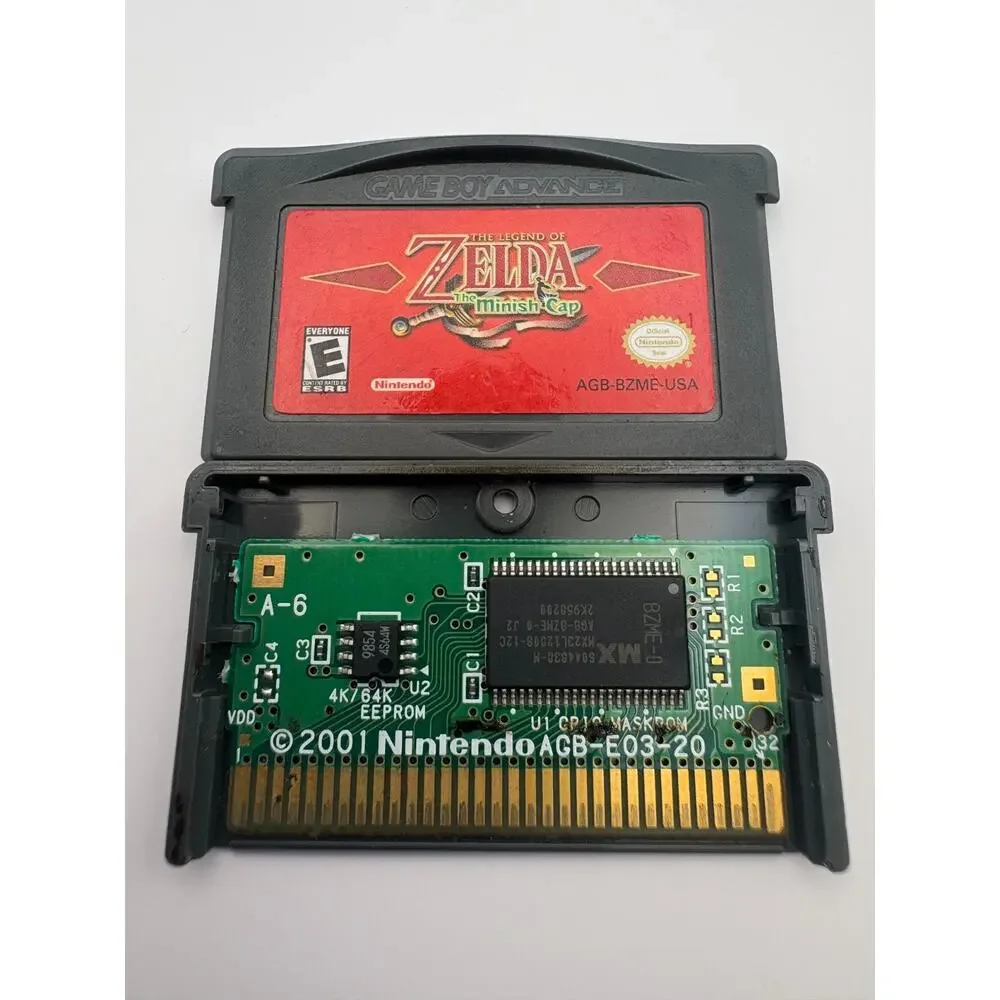Legend Of Zelda The Minish Cap GBA (Verified Authentic) (Tested/Working)